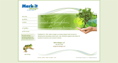 Desktop Screenshot of mark-itdesign.com